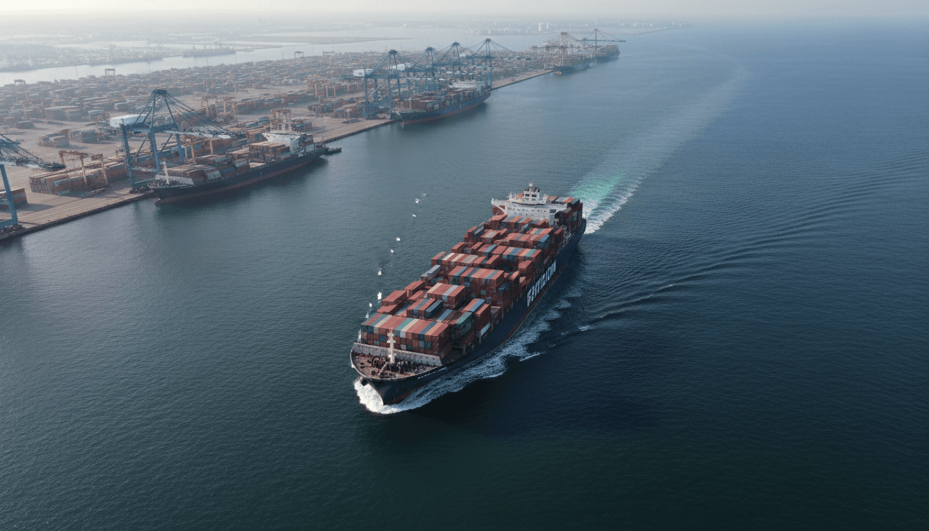 Cross trade ocean shipping